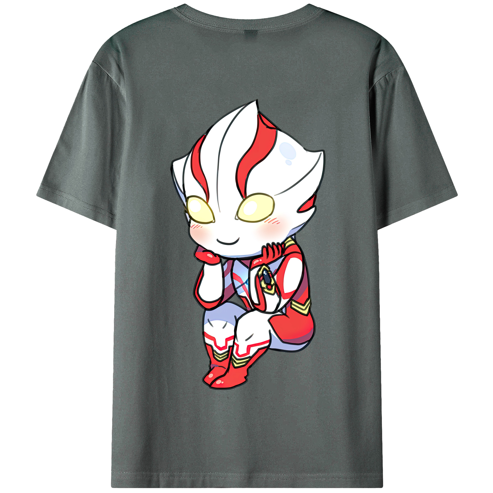 （画像用） ウルトラマン Ultraman 綿100％半袖Tシャツ（背面プリント）